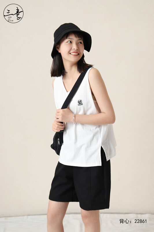 [original three element clothes] versatile bottomed vest strap 22861