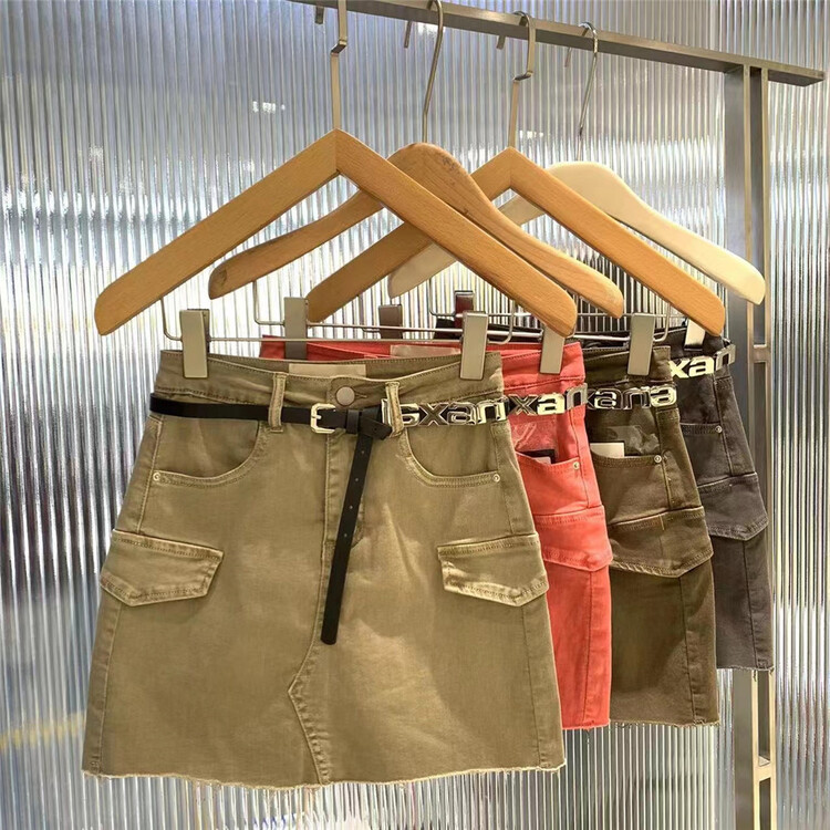 [o not 1] sweet cool retro design skirt (with belt) w813\lsw