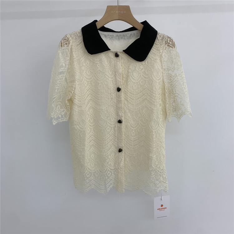 [orange] French love single breasted shirt 8897\hbx