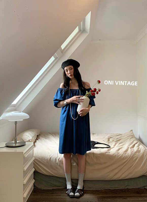 [onivinage oni] Korean Ruffle Dress ow224n5480
