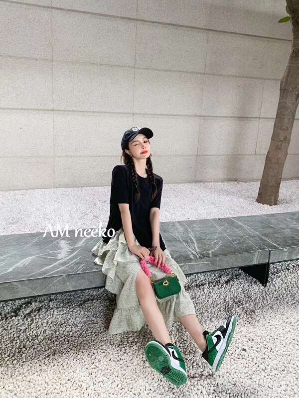 Original price 100.39! New year in early spring! [neeko] Korean floral cake skirt 3310\xyy