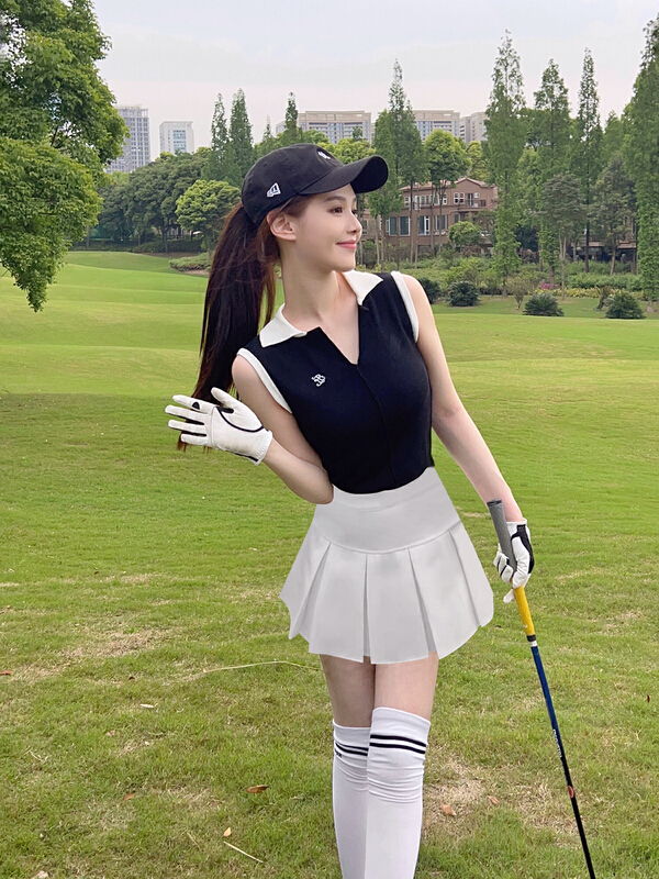 [Hello Miss] Golf style versatile comfortable shirt (only selling shirts) 6275\pcz