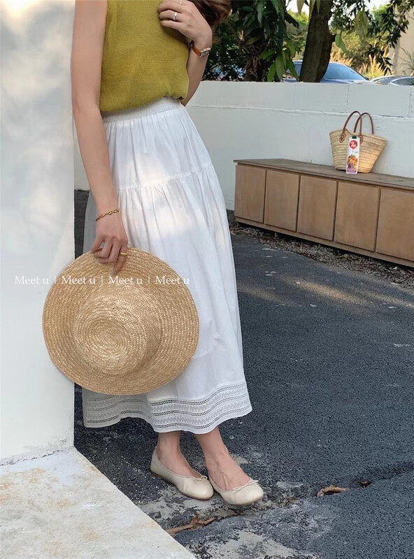 [thousands of fashion products] Han Shu elastic waist skirt 831\hjy