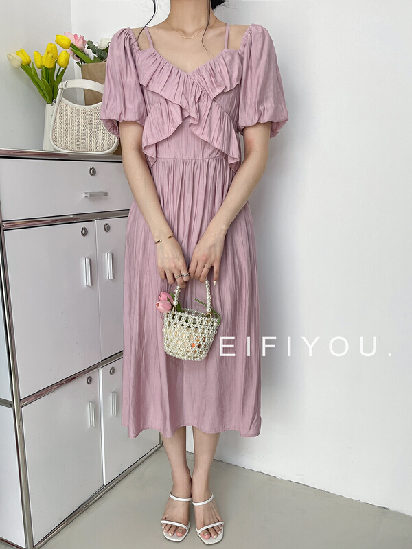 [EI fi you] Super fairy two wear temperament dress 5091\lsl