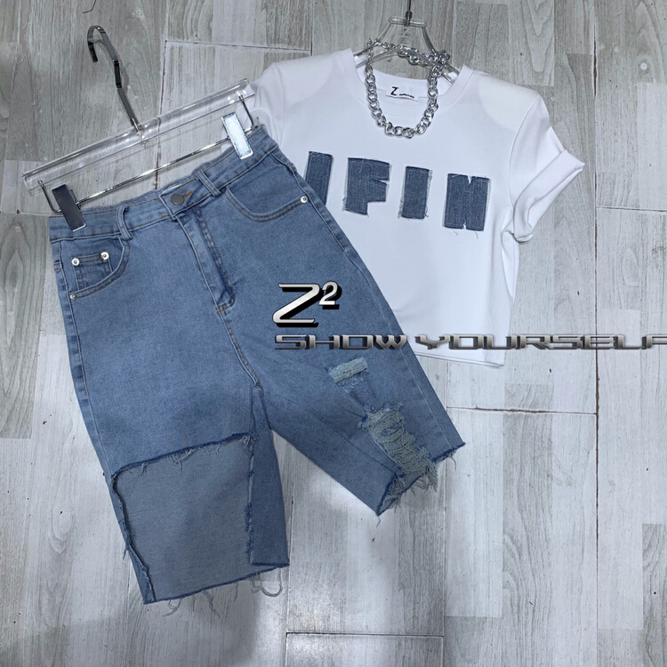 [Z2] worn and versatile skinny cropped jeans (only jeans) 8012\wtt