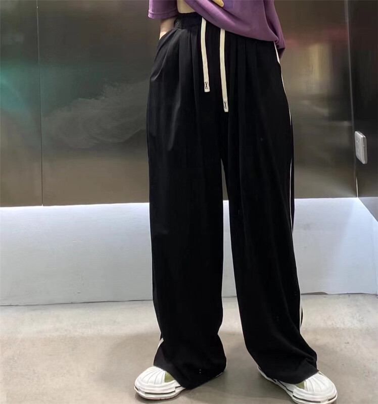 [we home] drawstring comfortable casual pants 2172\l