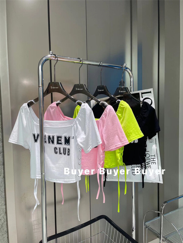 [buyer] letter printed Pullover short sleeve T-shirt 0511\wtt