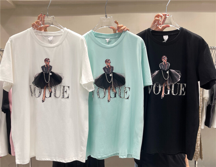 [NN] simple temperament beauty ballet short sleeve T-shirt 9676\xyy