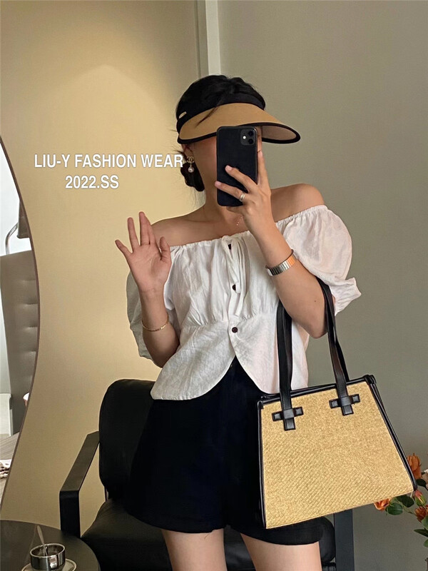 [liu.y] fashion trend simple and versatile shirt 6209\l