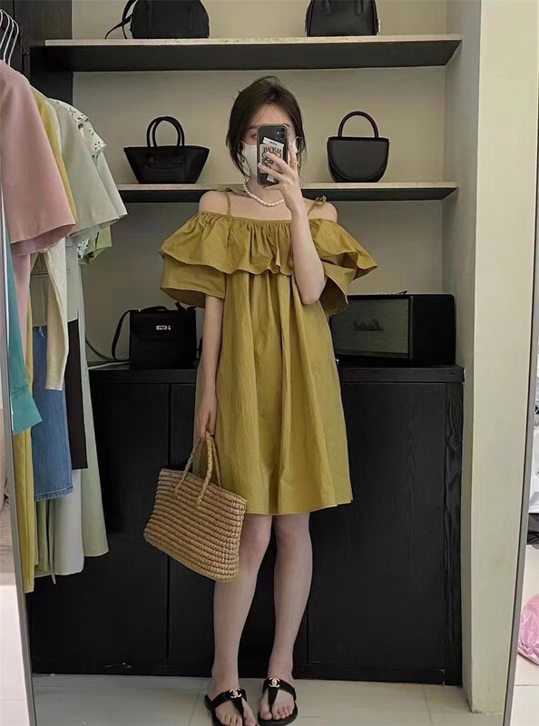 [hi] hanshun's Ruffle lace dress 9786\hjy