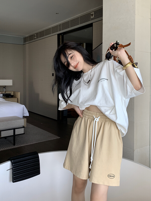 [11An] simple printing fashion casual shorts a6656\lsl