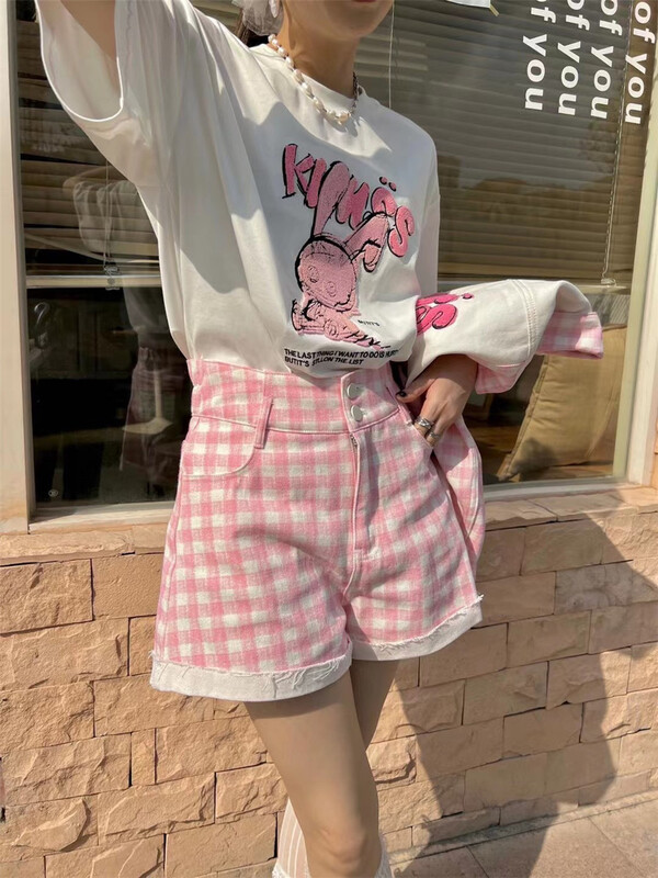 [m.zz] color blocking fashion slim casual shorts 9102\lsw