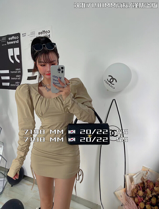 New year in early spring! [7198] spice girl style sweet cool drawstring dress 22066\pcz