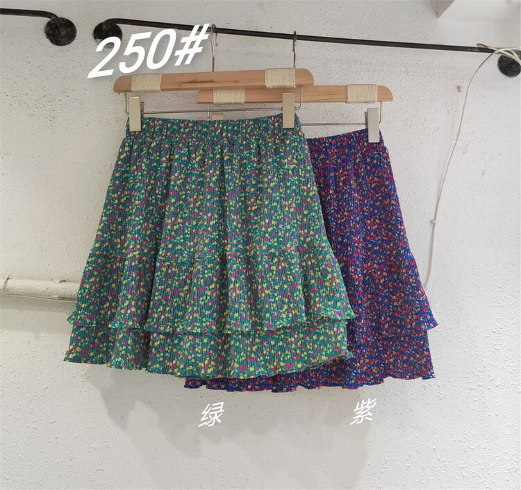 [Shangpin Wanqian] Korean version small fresh floral short skirt ys2-250\hjy