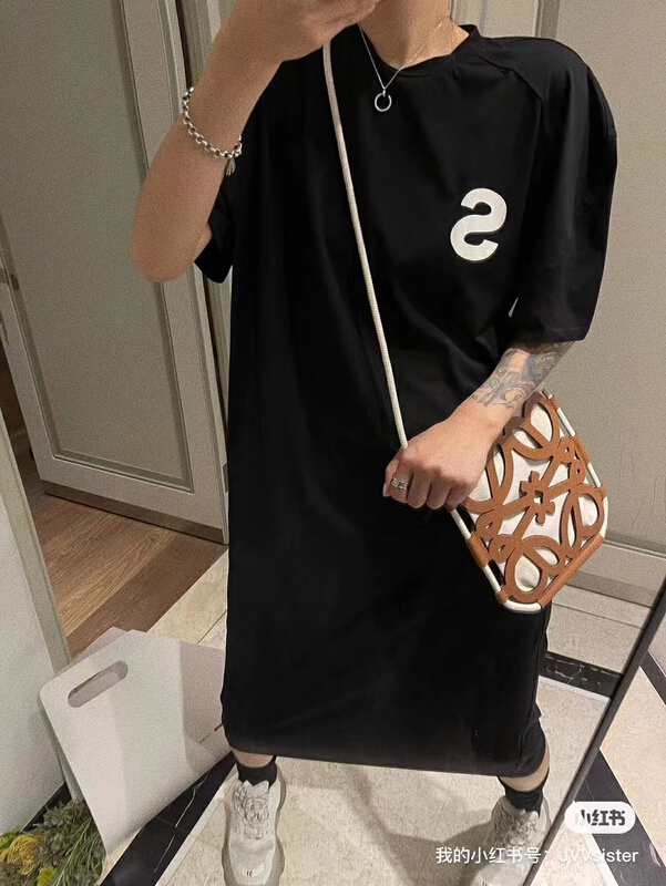[jvv sister] long casual letter t dress dress 2658\zxl