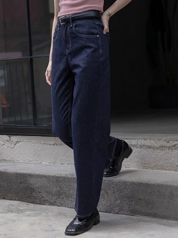[jiajiatmmt Muli] versatile casual elastic boyfriend jeans 9116\l