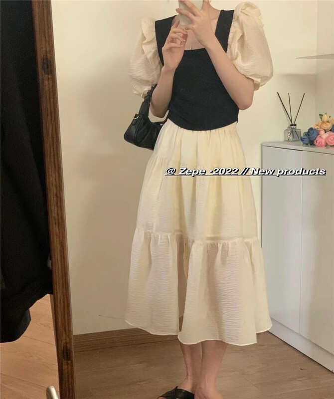 [Ze] small shirt with spliced square head 8691\ll