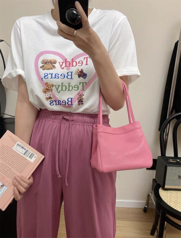 [Naikan Nik] Korean design comfortable short sleeve T-shirt (T-shirt only) 9693\hyy