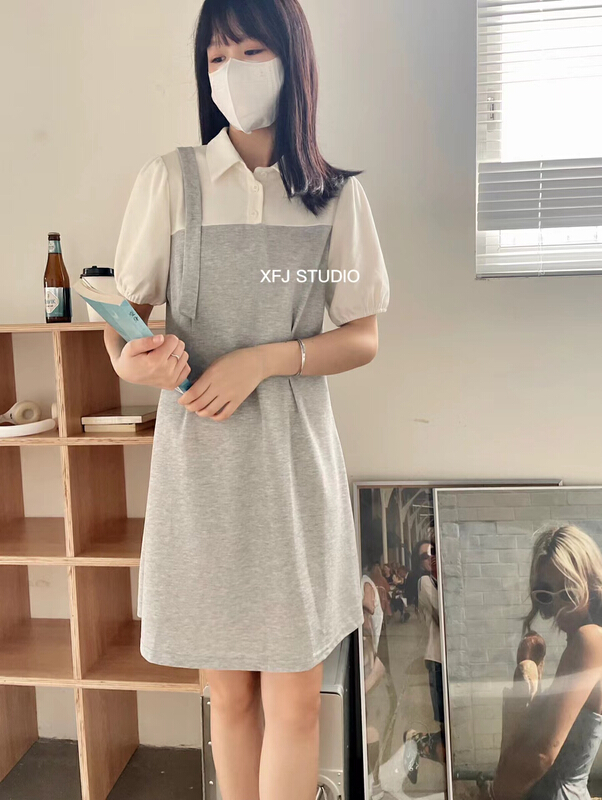 [Xiaofan family] fashionable casual dress 6212\lsw