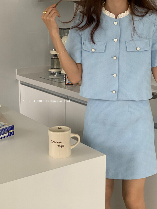 In early summer! [AF] foreign style small fragrance short coat 6282\xyy