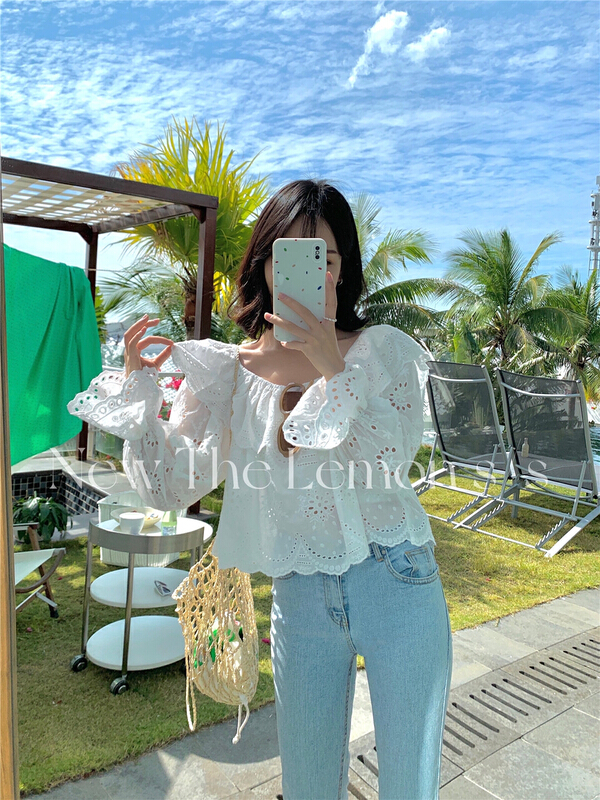 New year in early spring! [lemon green tea] simple solid color pullover shirt (excluding matching) ys1-2007\hjy