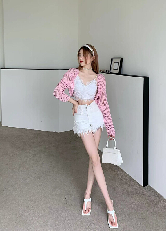 In early summer! [rich people] personalized fashion fringe denim shorts 2203-23\pcz