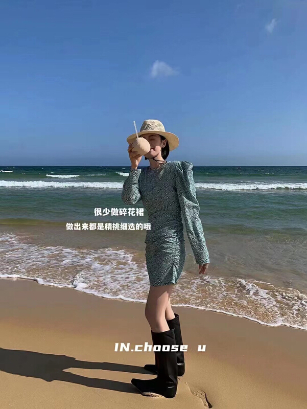 [TZM] design sense fashion lady dress 9833\lsw