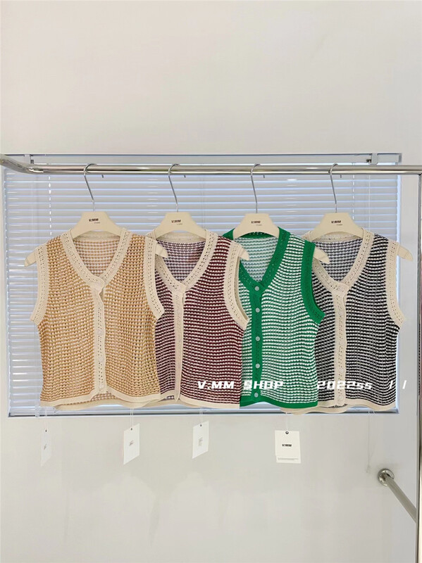 [v:mm] Japanese versatile reduced age sleeveless vest / sling 8843\cls