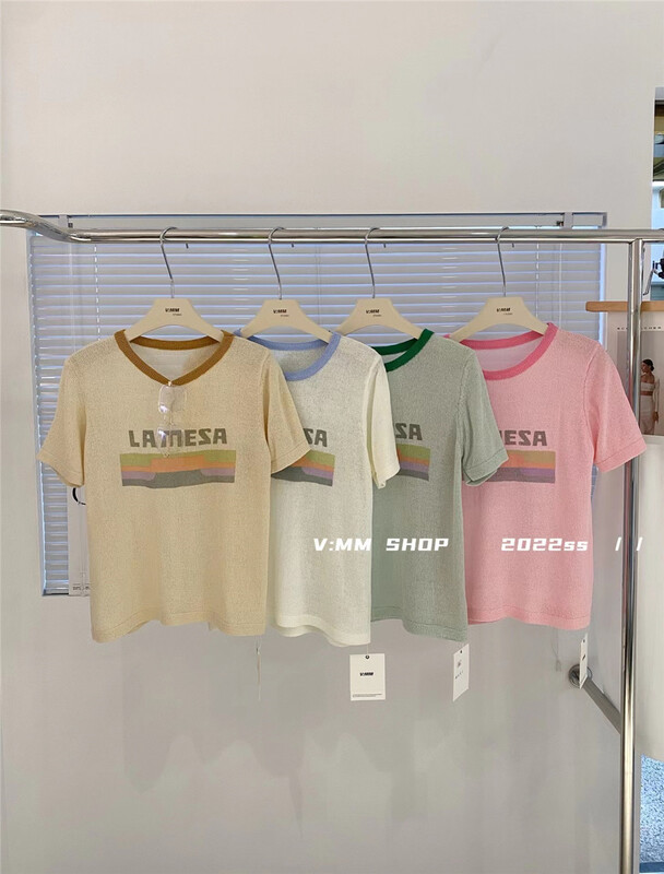 [v:mm] fresh, simple and versatile short sleeve T-shirt 8886\cls
