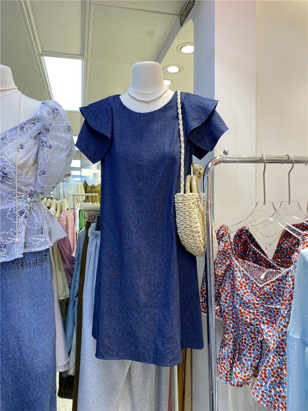 [OP one piece] temperament Han Shu straight dress 3211\hjy