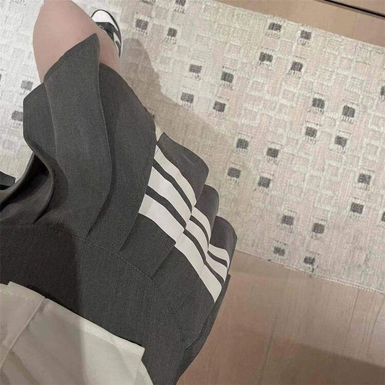 [big C studio] college style pleated Korean skirt 5128\pcz