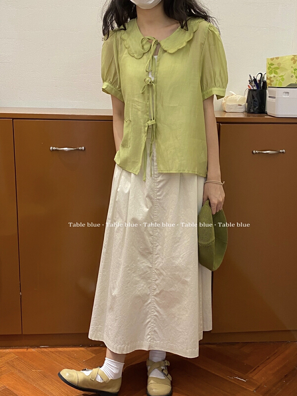 [table blue] vintage fashion youth shirt t6173\lsw
