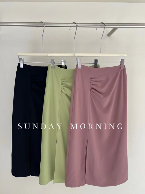 [Sunday morning] gentle mid length skirt ys1-9155\zjy