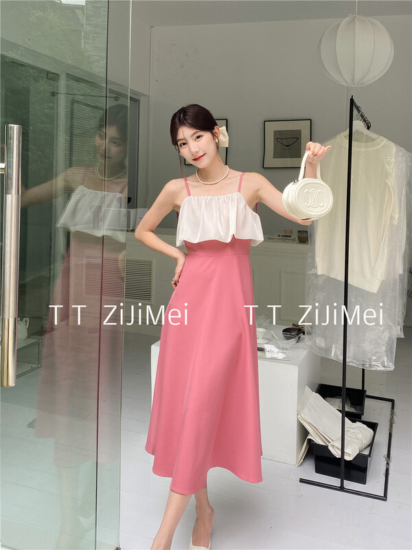 [self beauty] elegant suspender dress 6286\hjy
