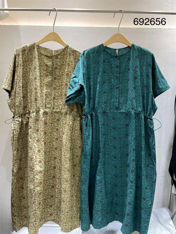 [twenty printed wood] floral lady dress 692656\l