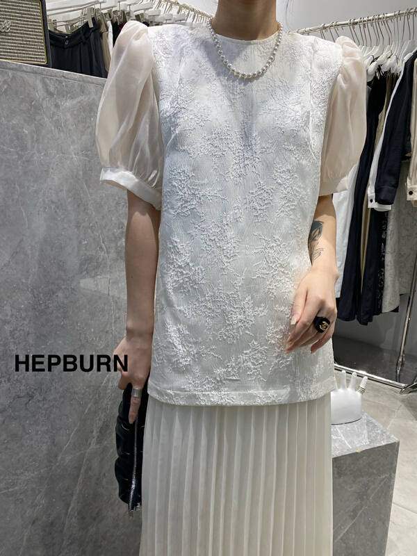 【HEPBURN 赫本】百搭休閒簡約小衫  3763#  L