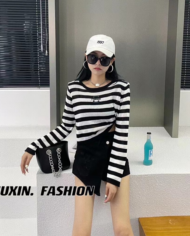 [c.x Chuxin] foreign style simple short sweater z207\wtt
