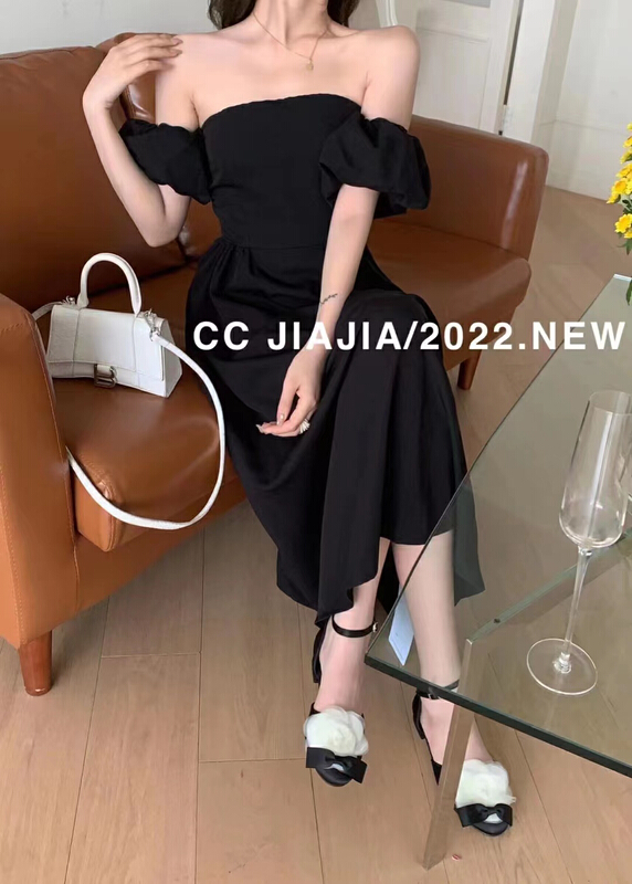 [top] temperament strapless dress 9112\zjy