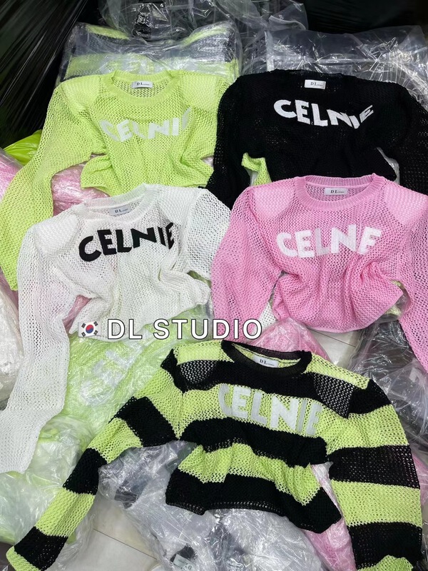 [DL] simple letter hollow shoulder pad T-shirt 68023\wtt
