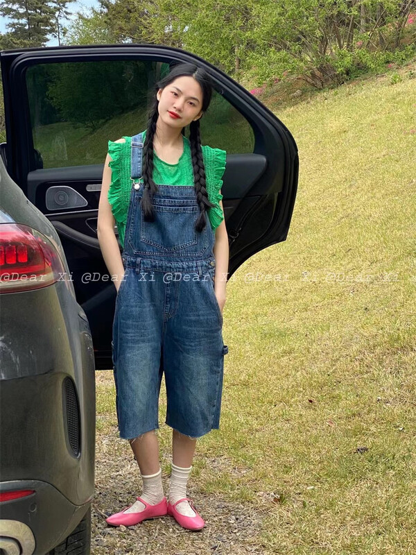 [far.xi] simple, comfortable and slim strap pants 6259\lsw