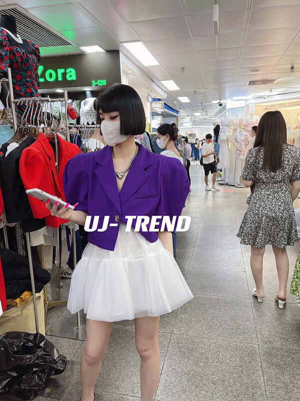 [ujtrend] design sense niche short suit 124\wtt