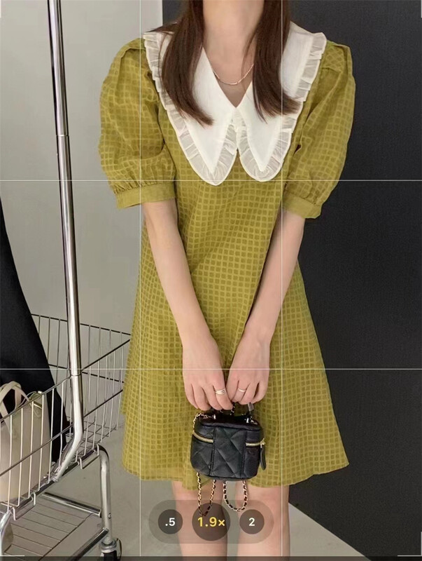 [sway] fresh and simple baby collar dress 942\xyy