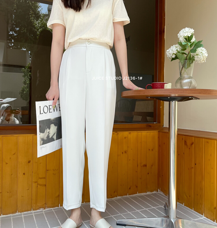 [juice] draping versatile pipe pants j2136-1