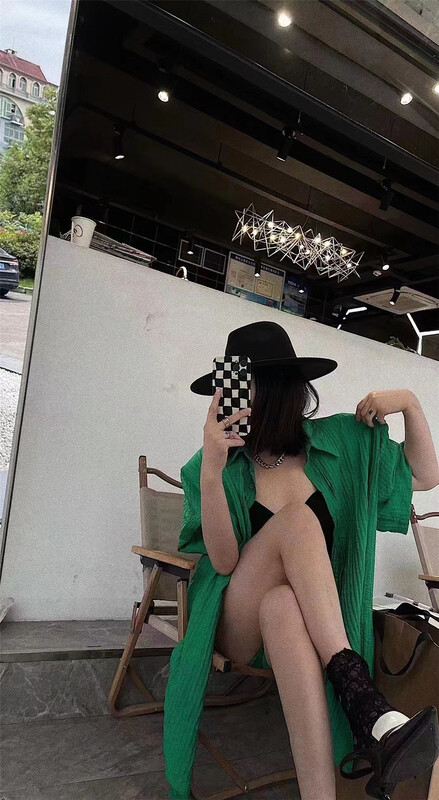 [Yan Zhen] solid color simple shirt + casual pants set 67360\pcz
