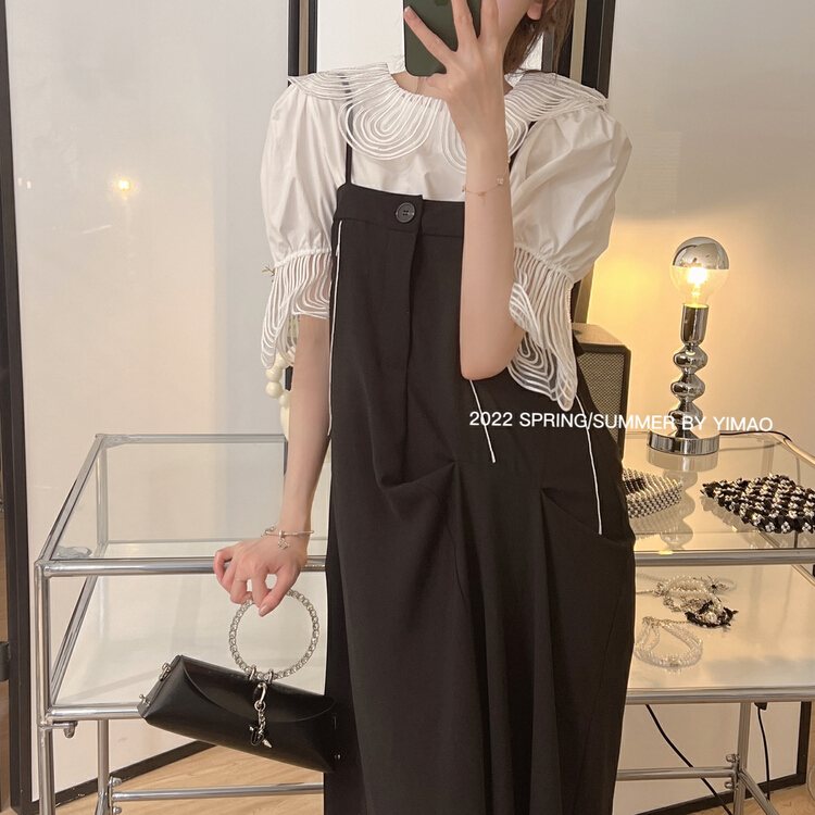 [Feimao (Yimao)] fashion simple sling versatile dress ym-302\lsl
