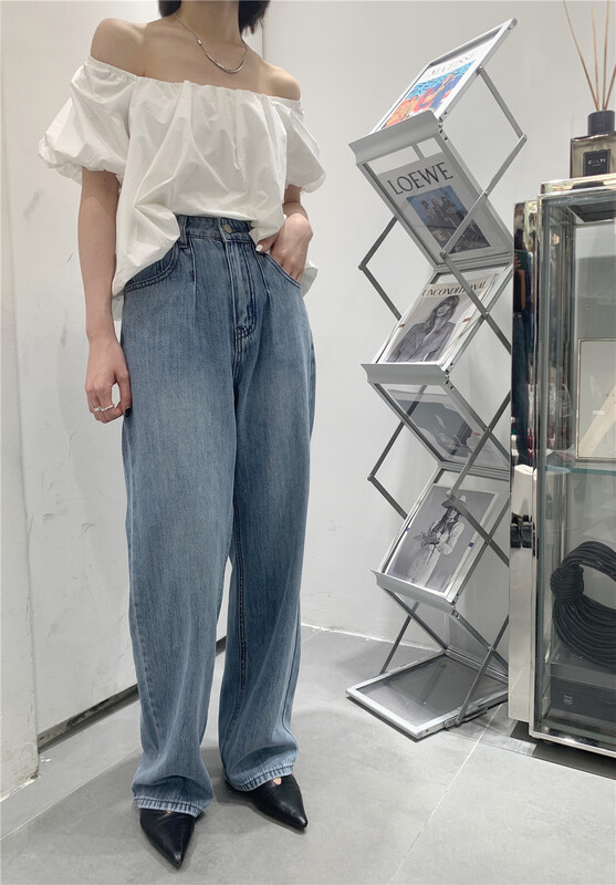 [t-platform] Korean straight pants 8522\zxx