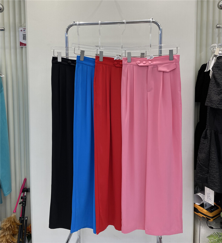 [HS customized in Korea] temperament straight pants 6058\hjy