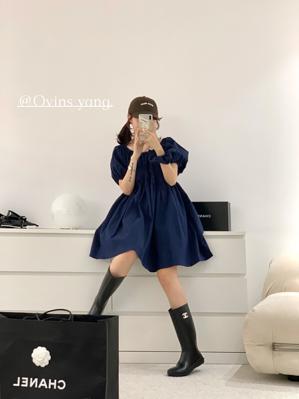 [ovinsyang] hair circle dress dress dress (with hair circle) 8639