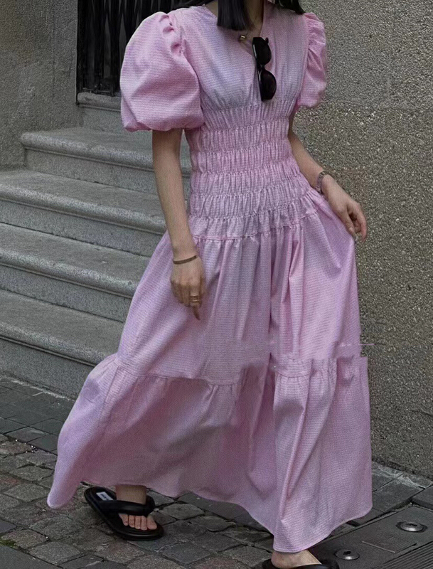 [mi ni] granular senior waist retracting dress 1152\pcz