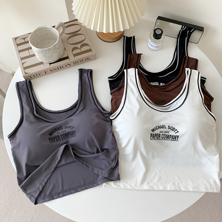 [blue show] ins letter short vest / suspender (with breast pad) 6162\lsw